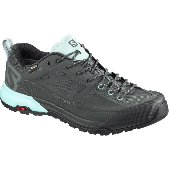 Salomon X ALP SPRY GTX® W Botas De Montaña Hombre - Azules Claro / Negras - Colombia (28361-GYVW)